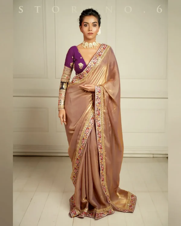 THE IMPERIAL TWILIGHT SHIMMER SAREE