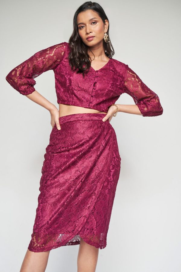 Merlot Mystique Co-ords Set