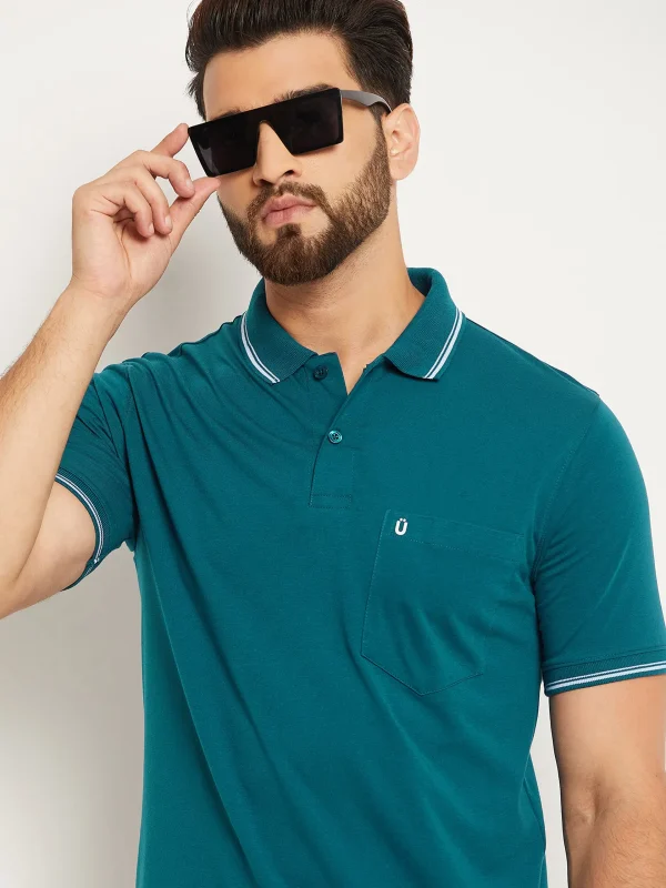Teal Classic Polo T-Shirt