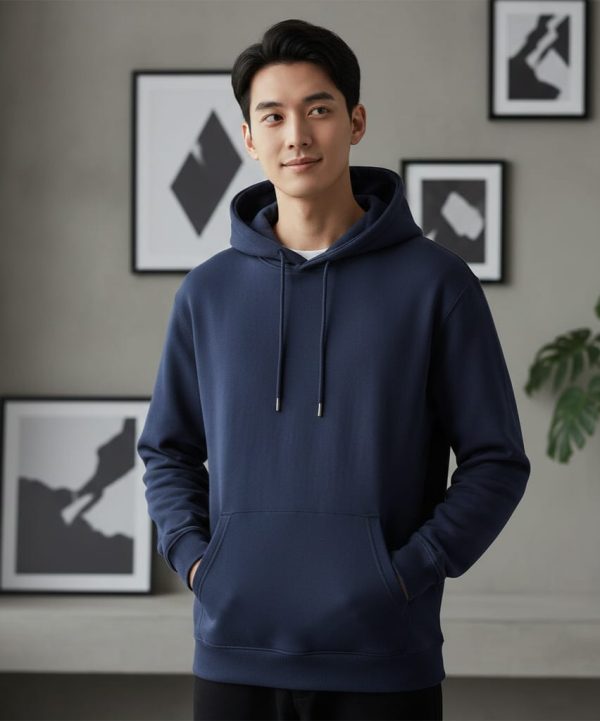 Navy Blue Men’s Hoodie