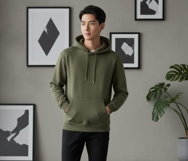 Olive Green Men’s Hoodie