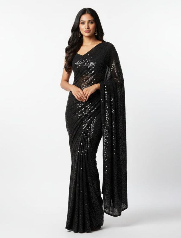 Noor Partywear Georgette Saree