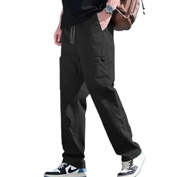 Charcoal Utility Cargo Pants